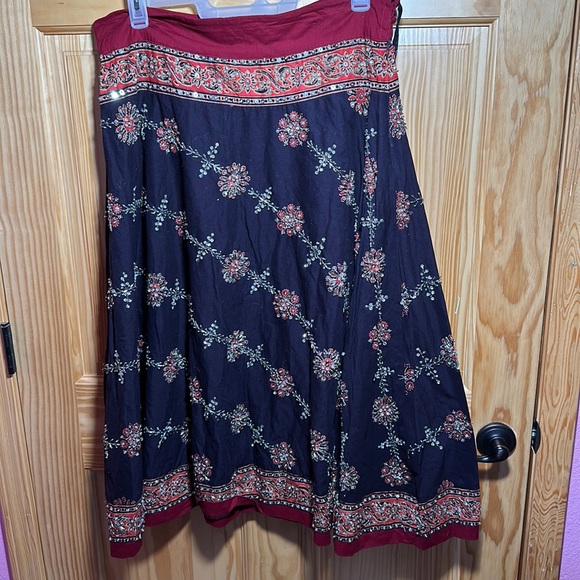 Soft Surroundings Dresses & Skirts - Soft Surroundings Beaded Skirt